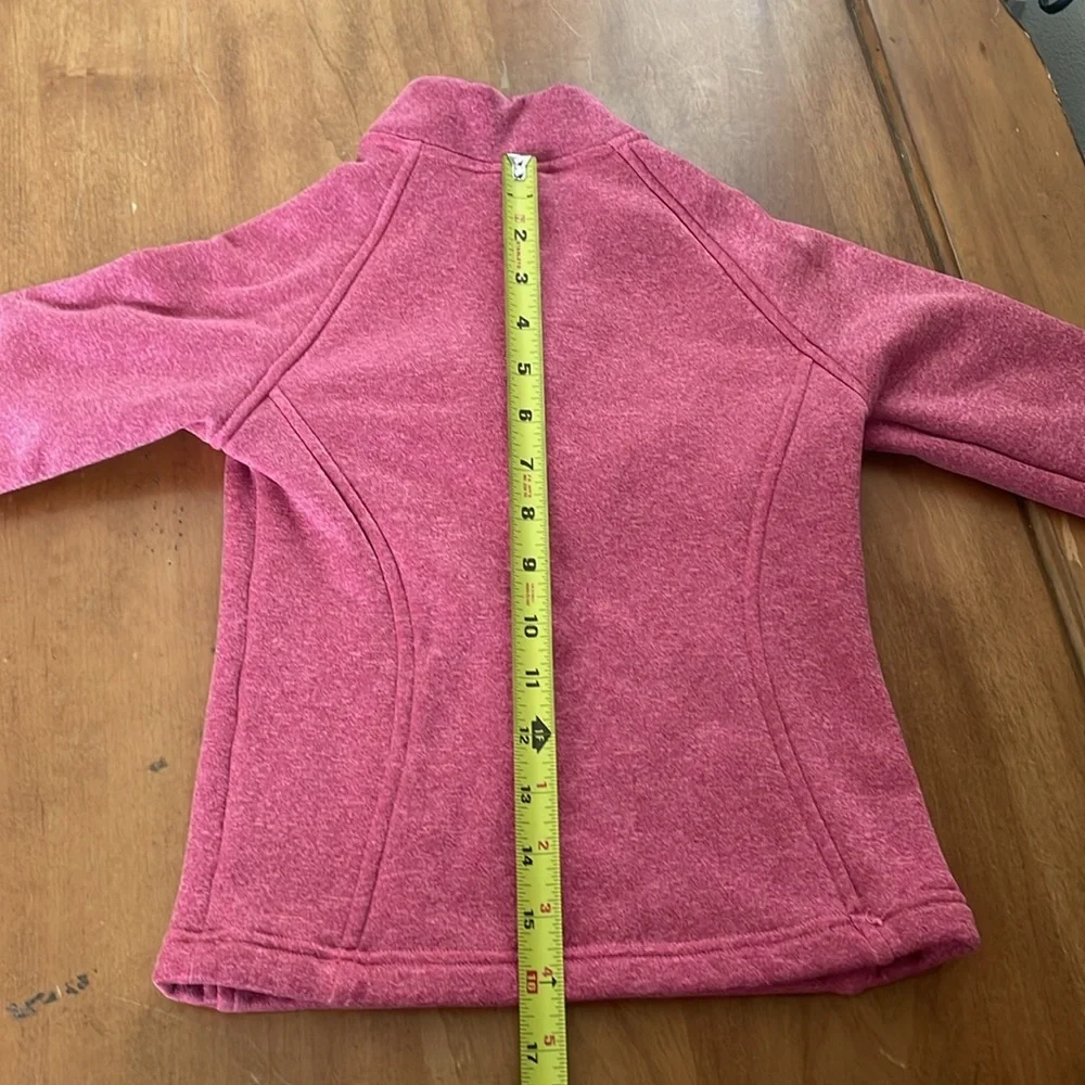 The North Face Kids Pink Fleece Pullover Size XS